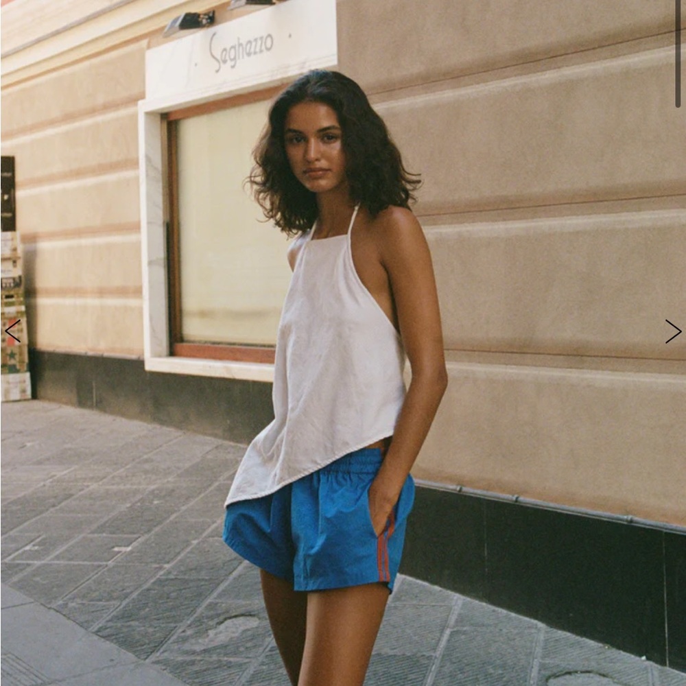 NWT With Jean Blue Romeo Shorts